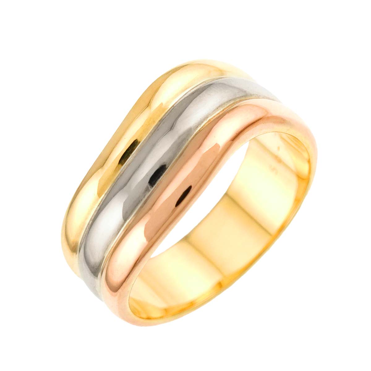 Love Me Ring 18K YG WG PG 750 size56 7.5(US)