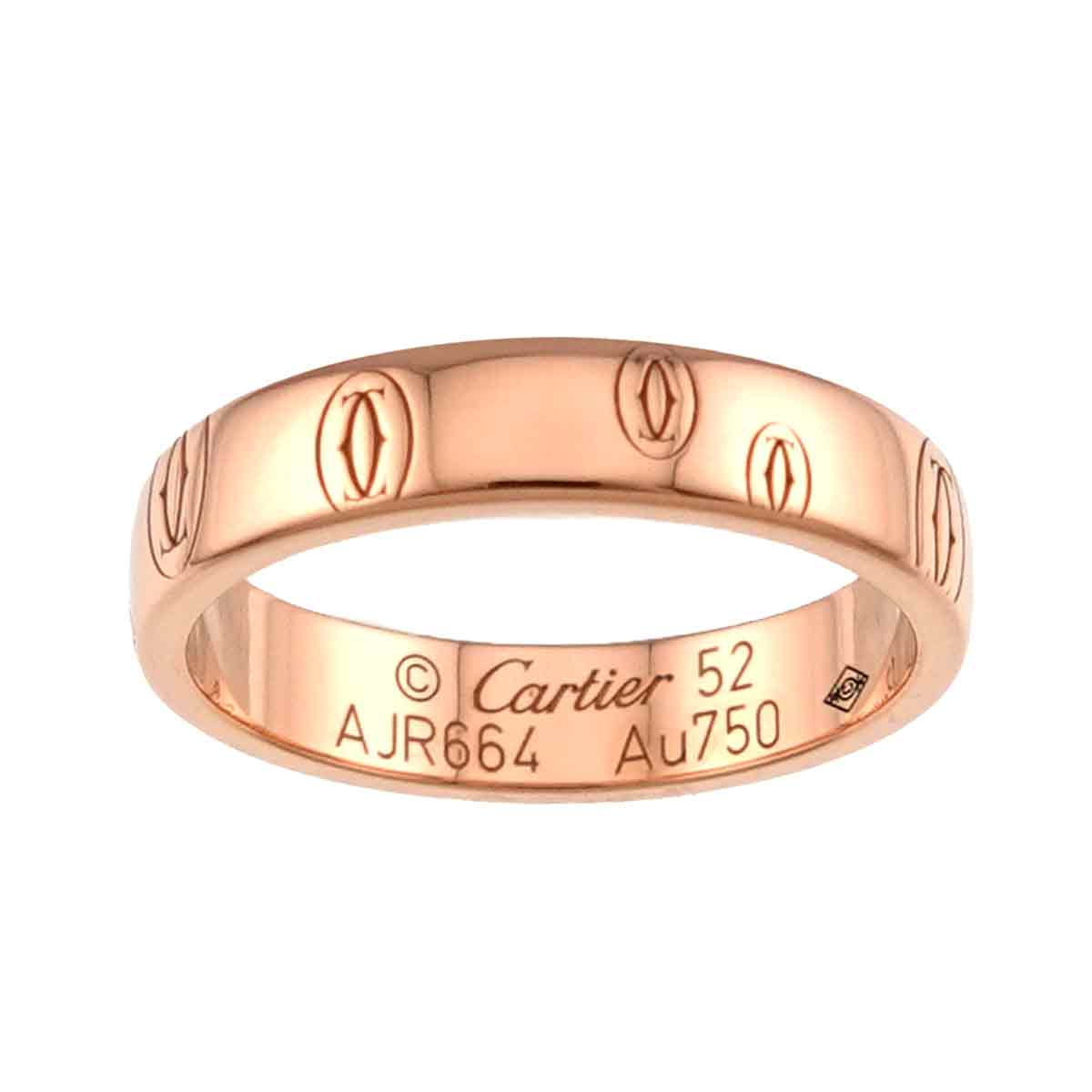 Happy birthday SM Ring 18K PG 750 size52 5.75-6(US)