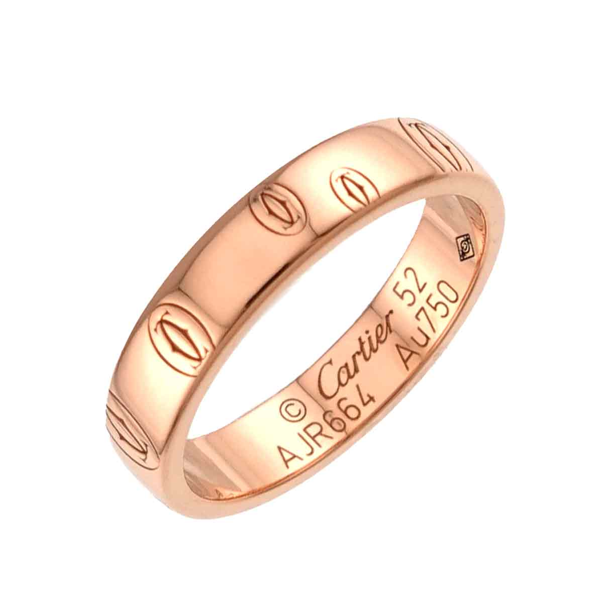 Happy birthday SM Ring 18K PG 750 size52 5.75-6(US)
