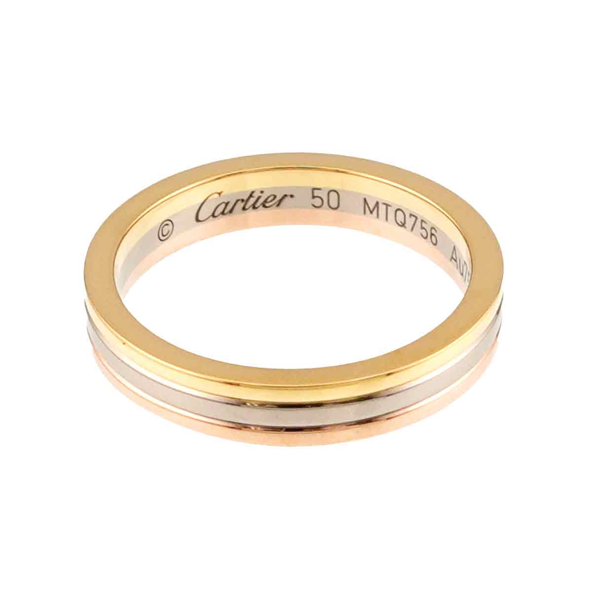 Vendome Ring 18K YG WG PG 750 size50 5.25(US)