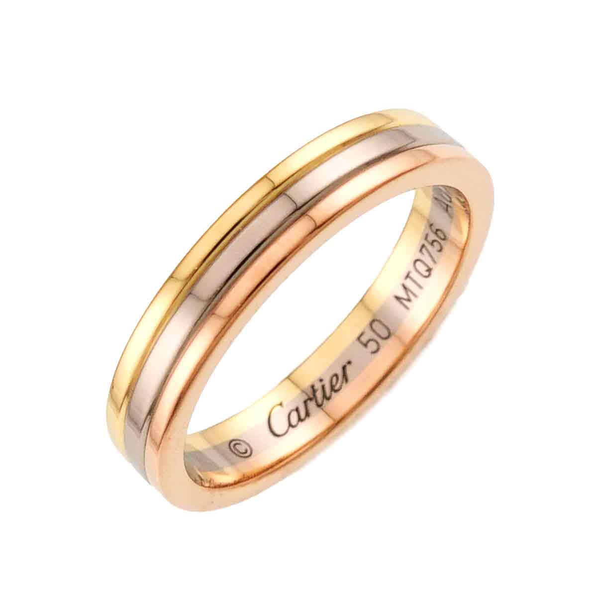 Vendome Ring 18K YG WG PG 750 size50 5.25(US)