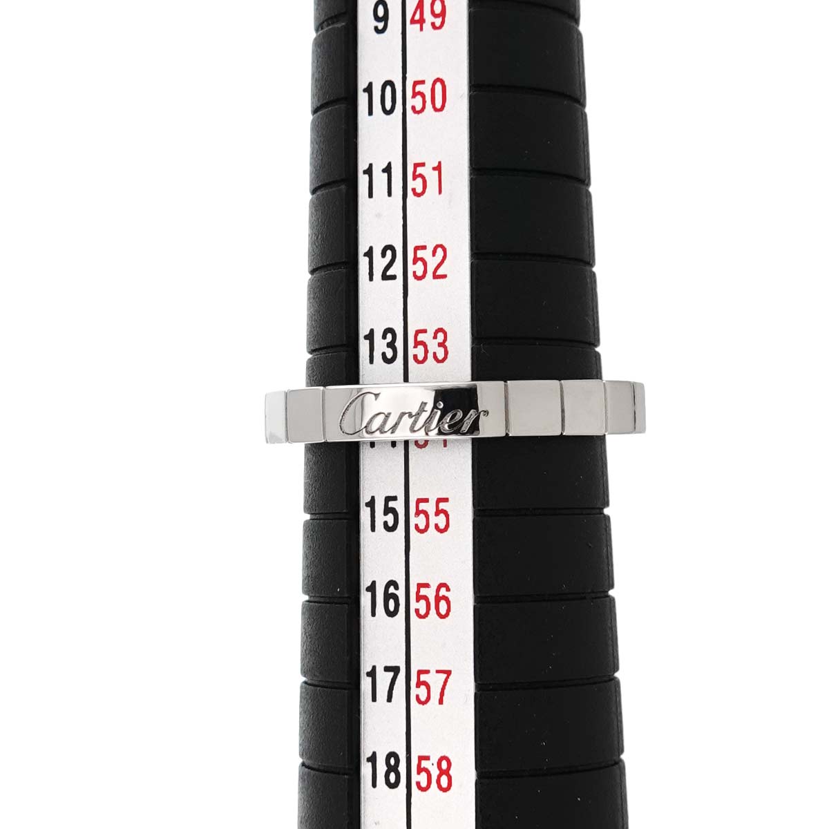 Laniere Ring 18K White Gold 750 Size54 6.75(US)
