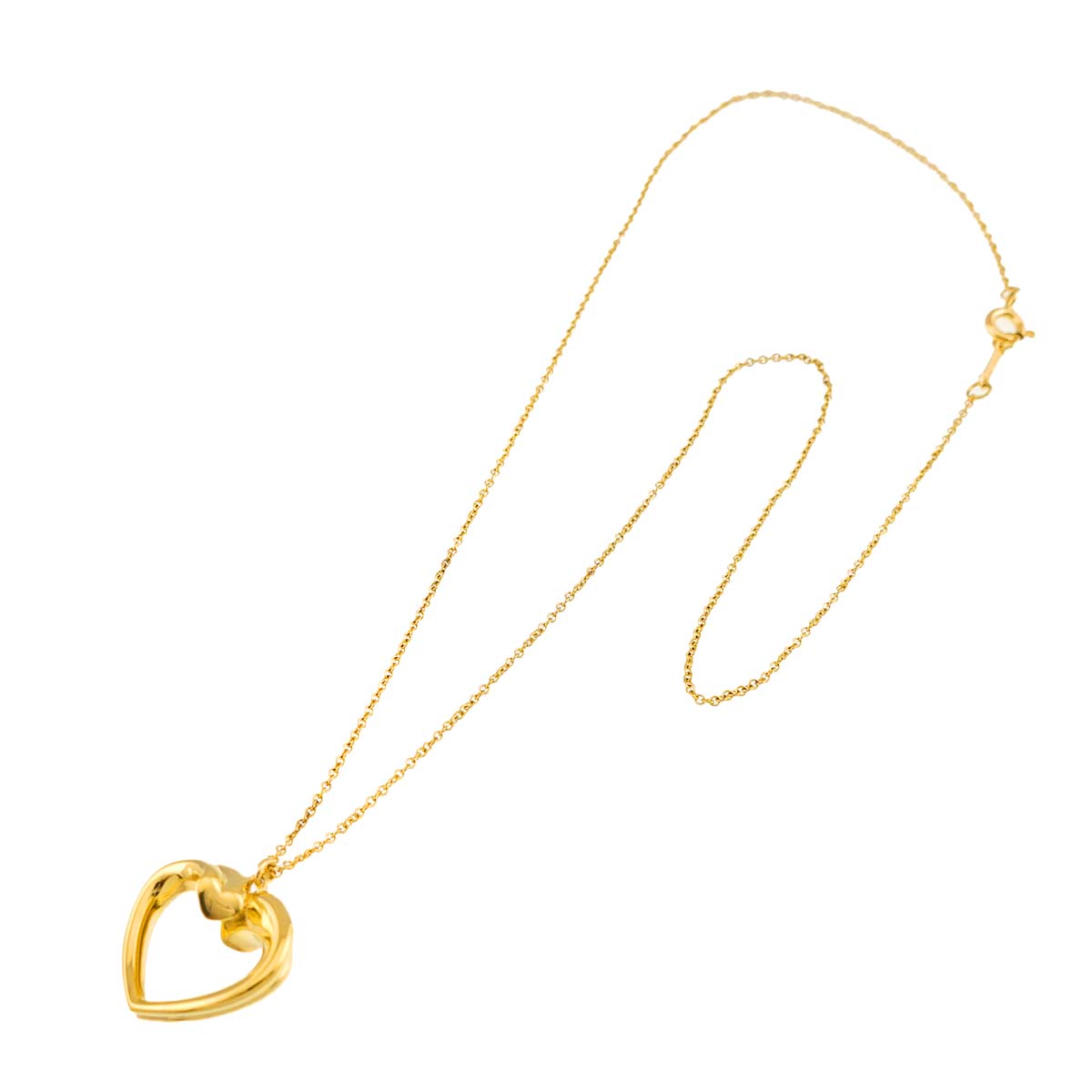 Heart Necklace 18K Yellow Gold 750