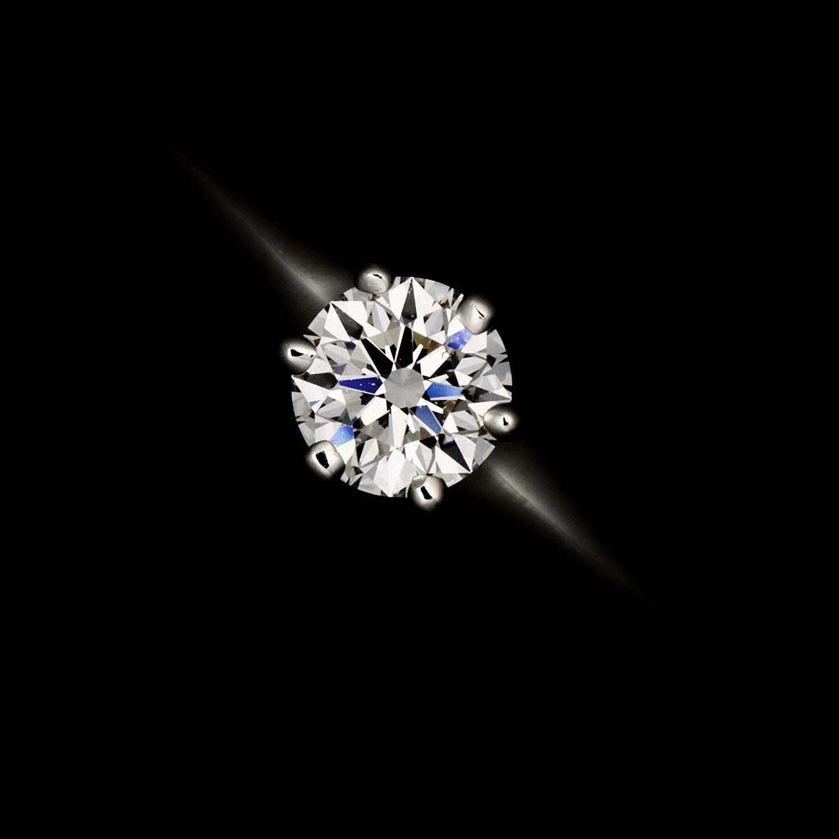 Diamond 0.20ct F/VS1 Ring Pt 5-5.25(US)