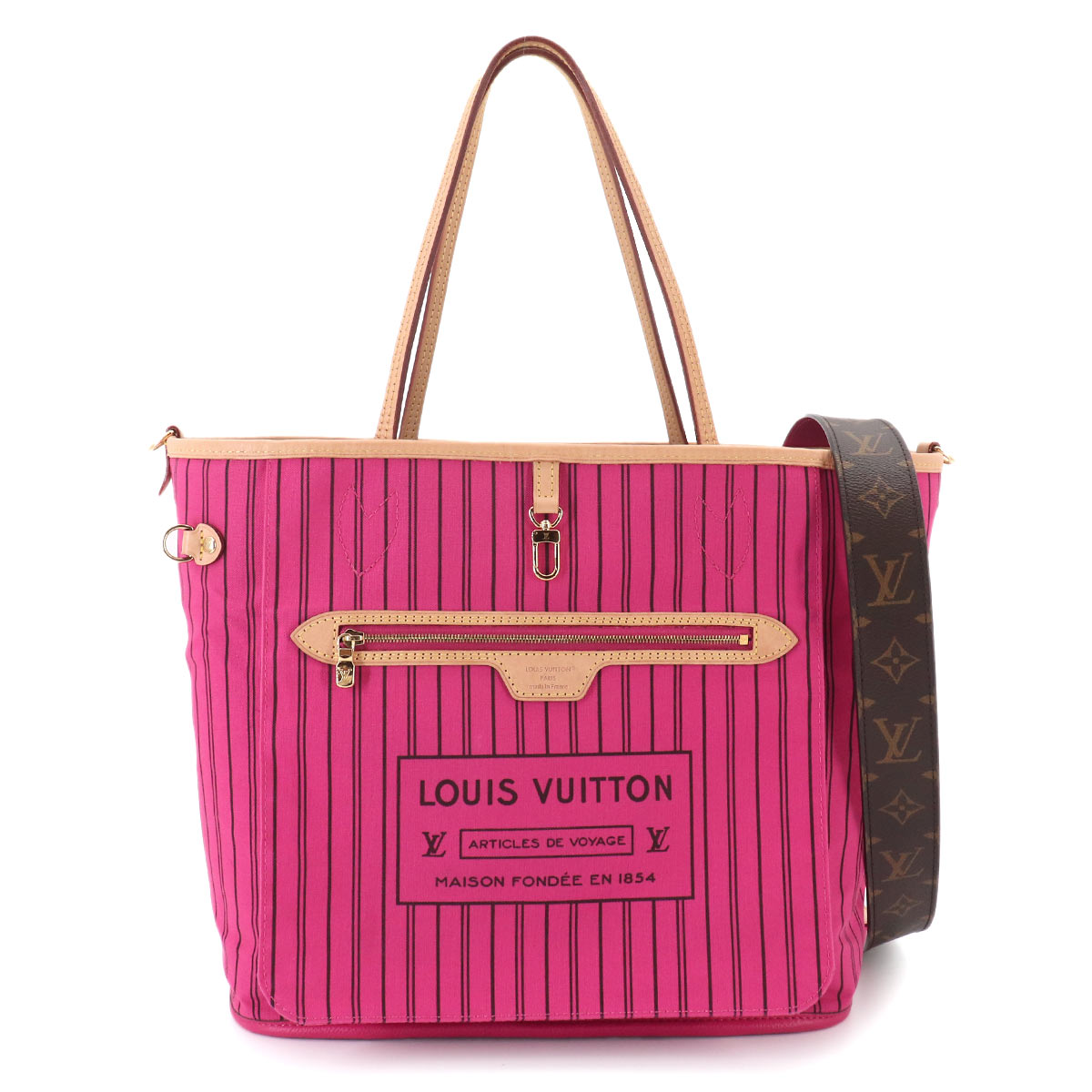 Neverfull Bandouliere Inside Out MM 2way Tote Bag M12707