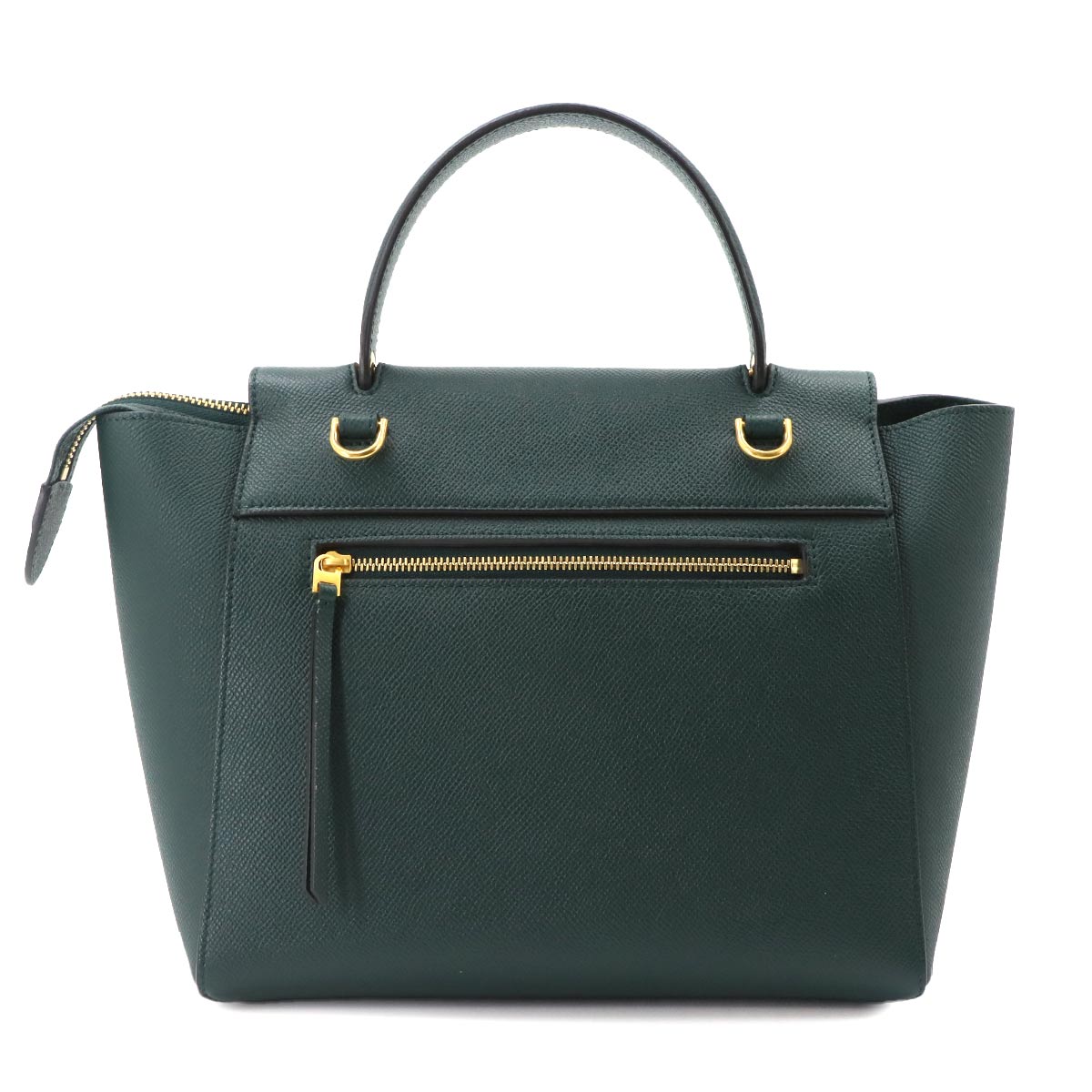 Belt Bag Micro Hand Shoulder Bag Leather Amazone 189153 Green