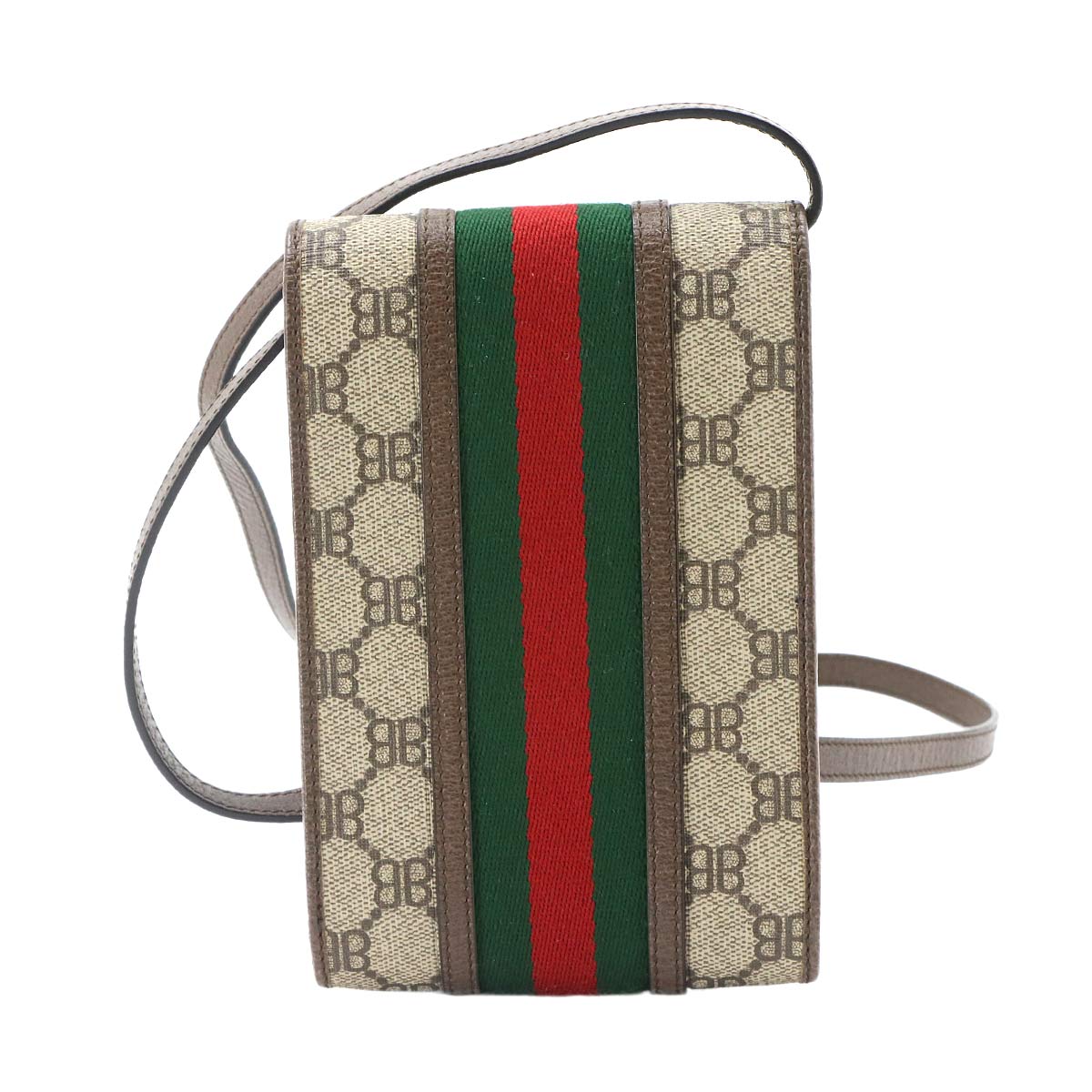GUCCI The Hacker Project Phone Holder Shoulder Bag Beige