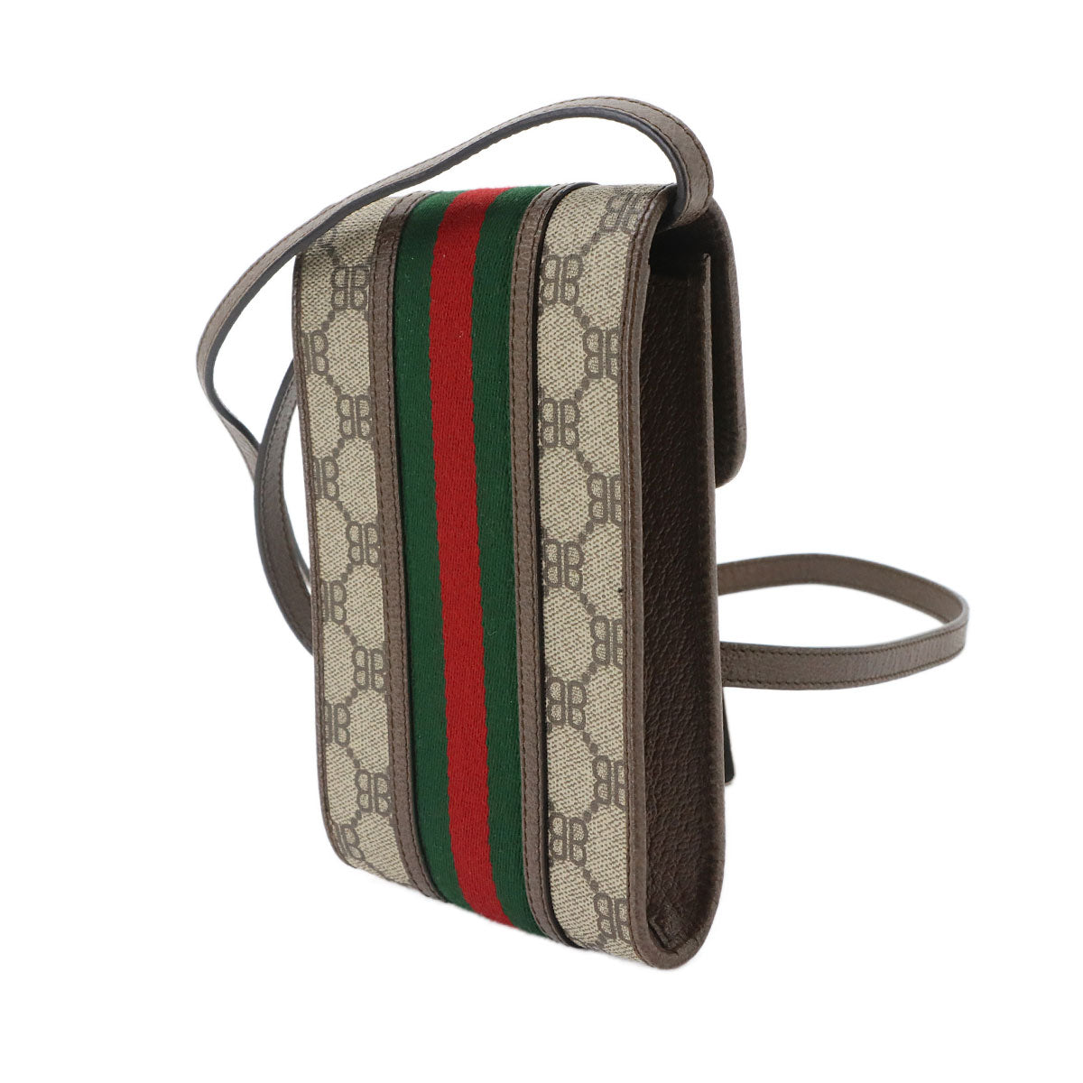GUCCI The Hacker Project Phone Holder Shoulder Bag Beige