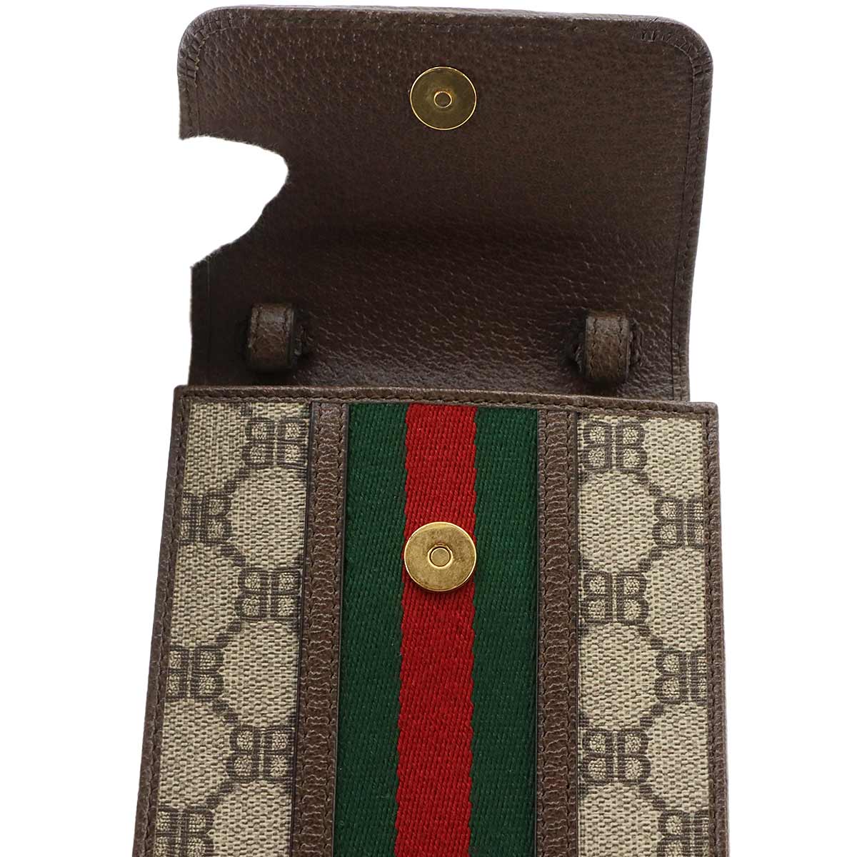 GUCCI The Hacker Project Phone Holder Shoulder Bag Beige