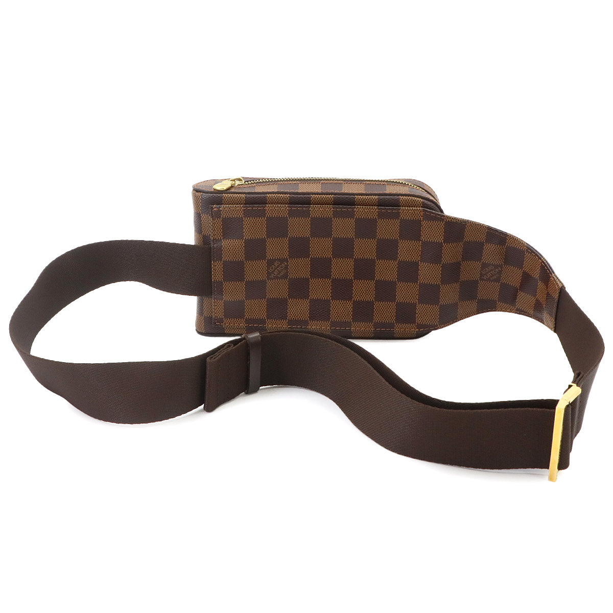 Damier Geronimos Crossbody Bag Ebene Brown N51994