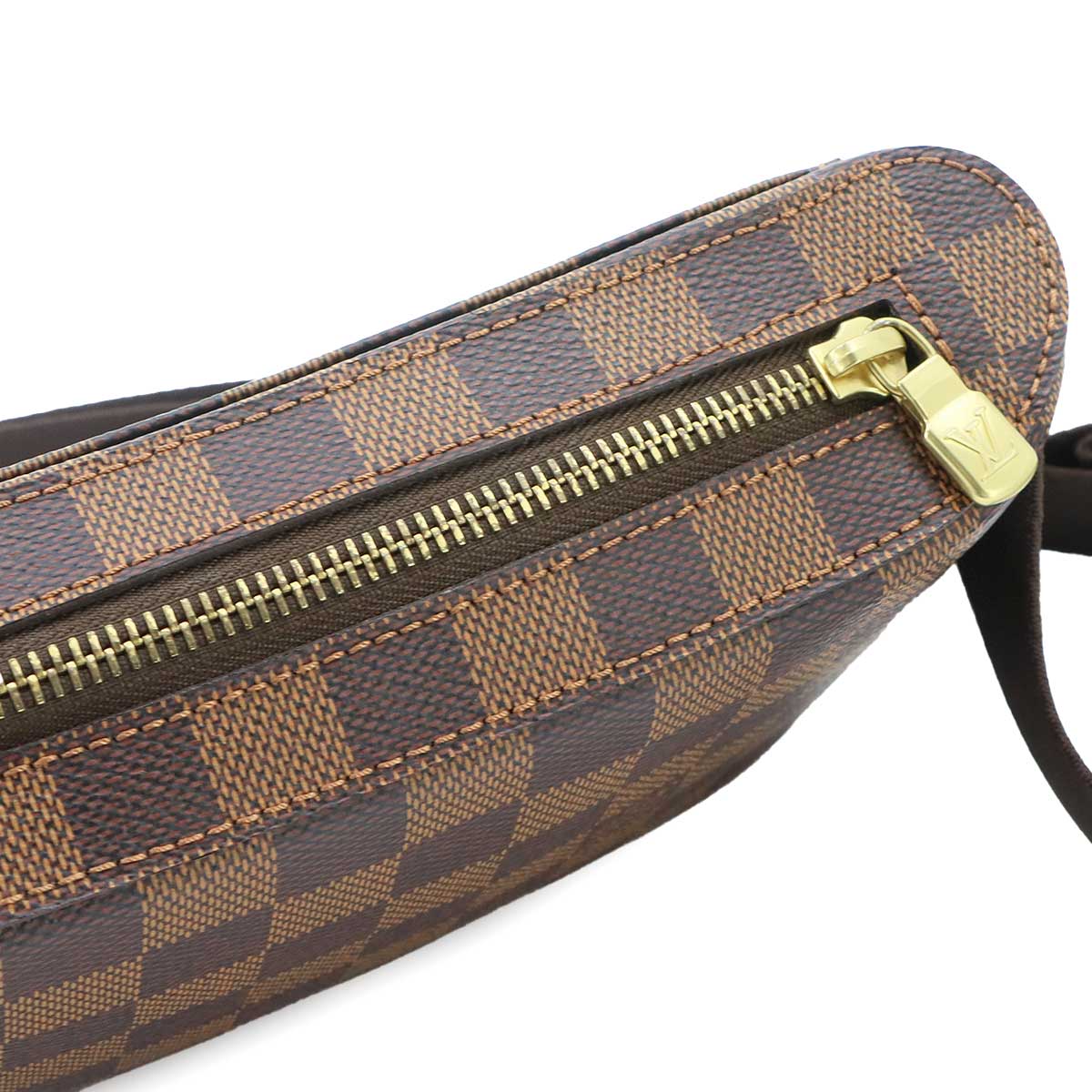 Damier Geronimos Crossbody Bag Ebene Brown N51994