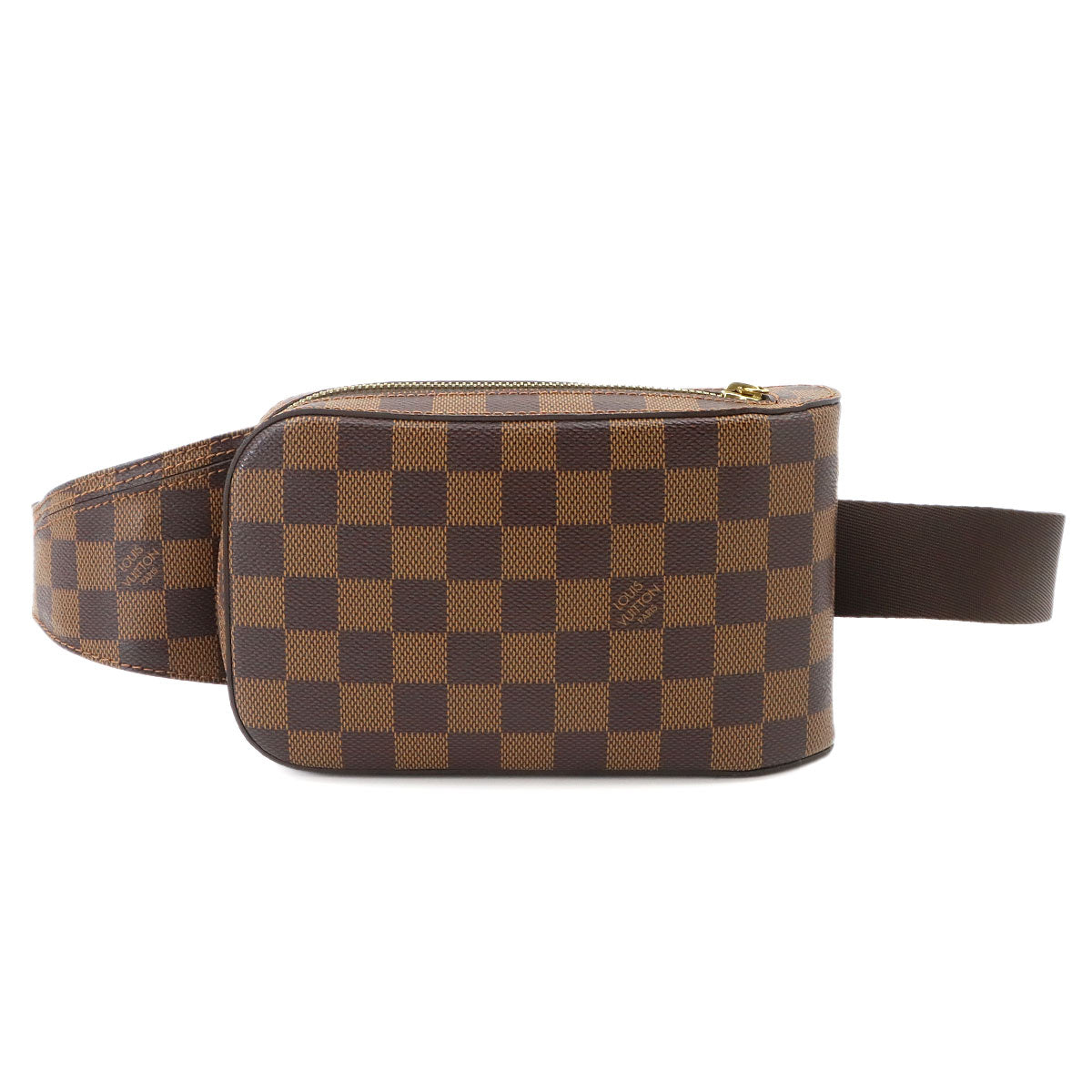 Damier Geronimos Crossbody Bag Ebene Brown N51994