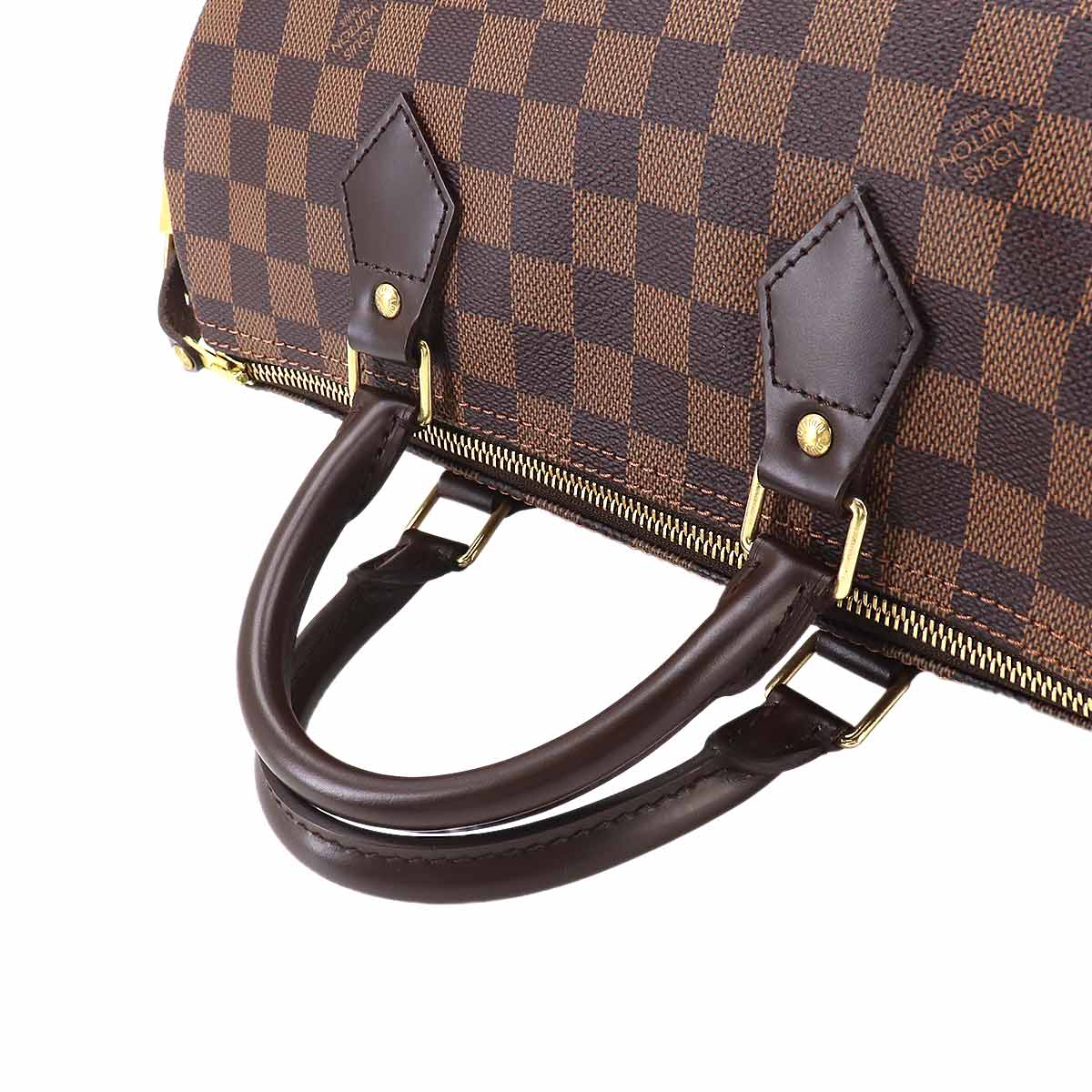 Damier Speedy 30 Hand Bag Ebene N41364 Brown Purse