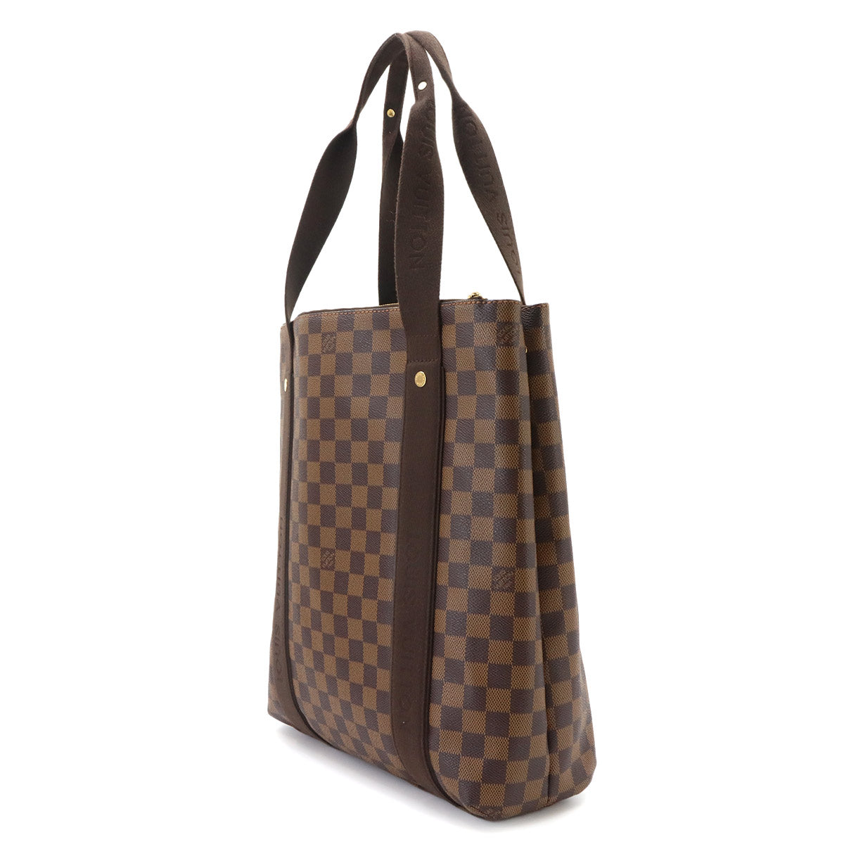 Damier Cabas Bobur Tote Bag Ebene N52006 Purse