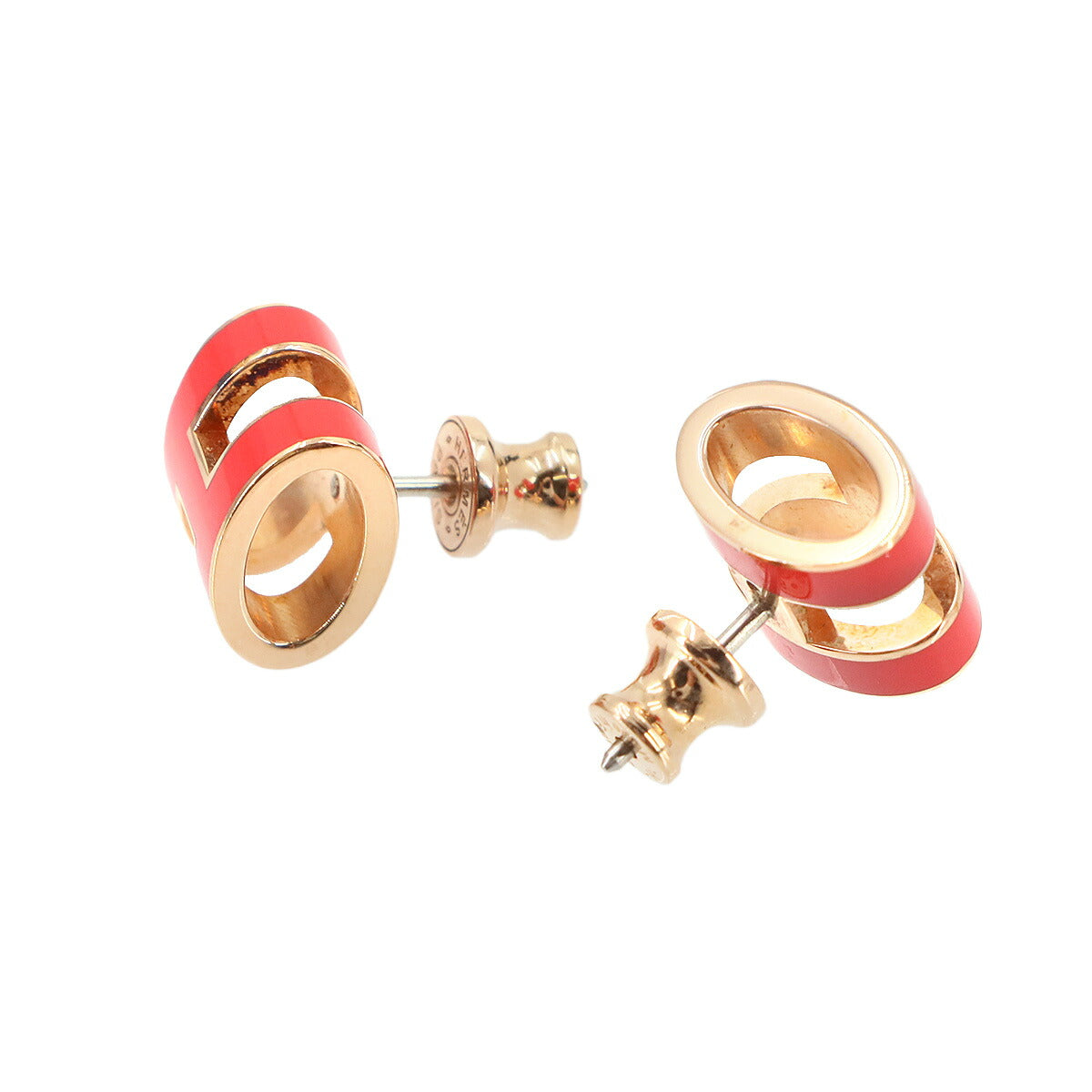 Pop H Earrings Rose Extreme Gold Pierced Accessory