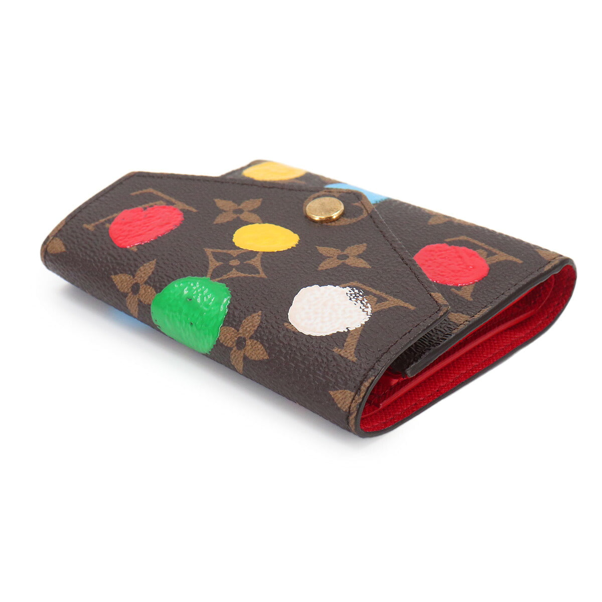LVxYK Monogram Painted Dots Victorine Wallet M81865