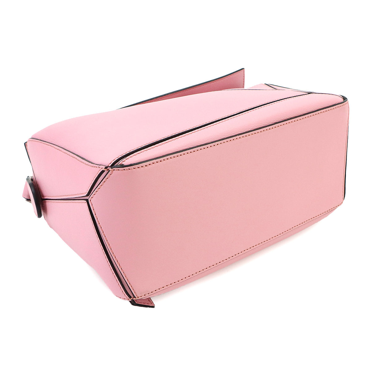 Pazzle Bag Small 2way Hand Shoulder Bag Leather Pink