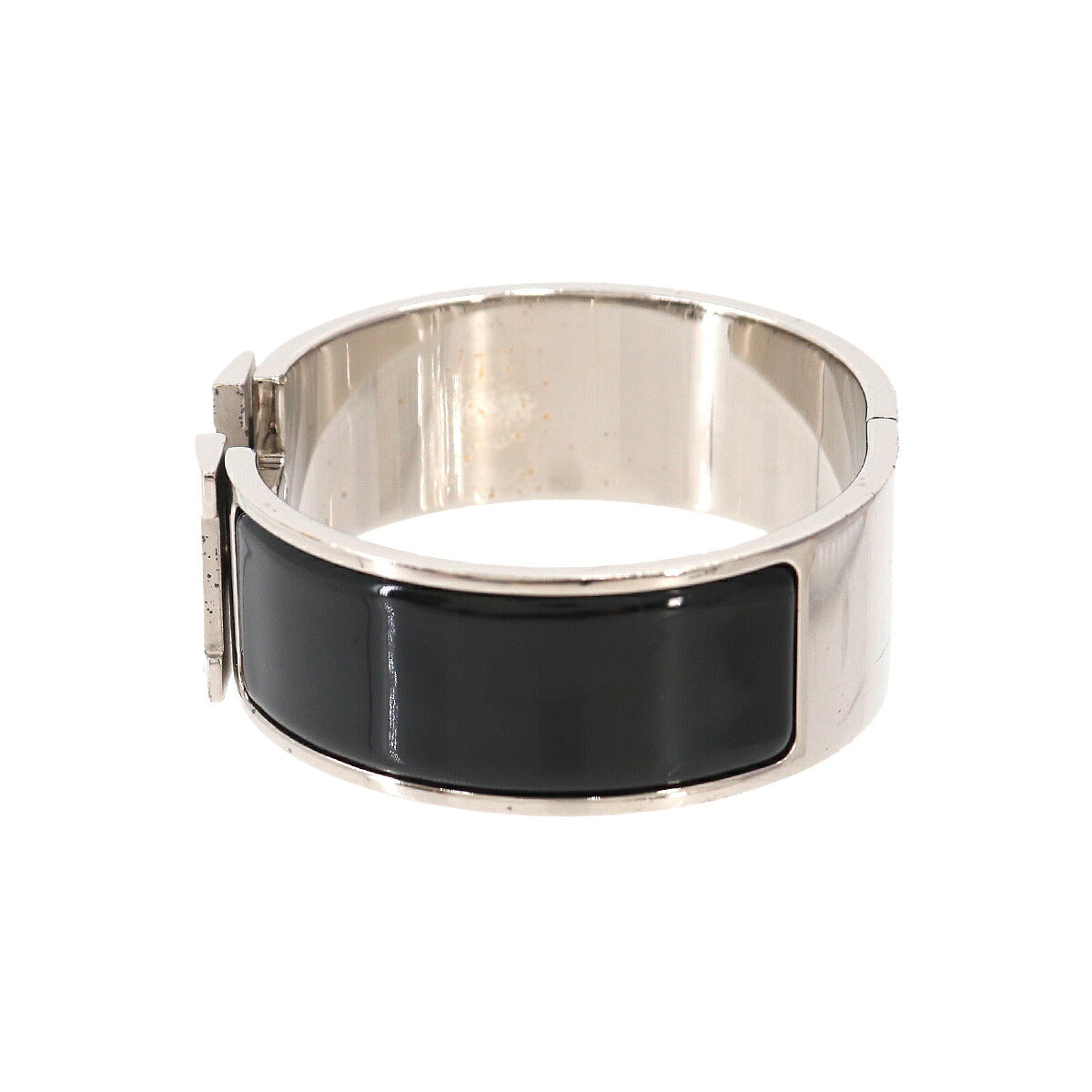 Clic Clac H Bangle Black Silver Accessory