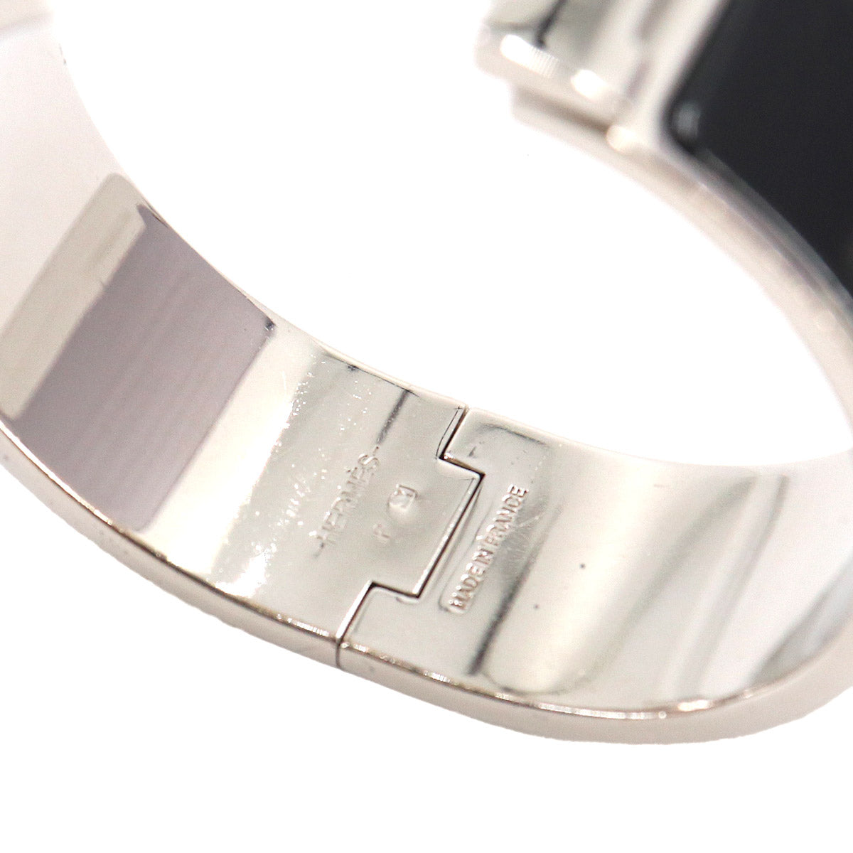 Clic Clac H Bangle Black Silver Accessory