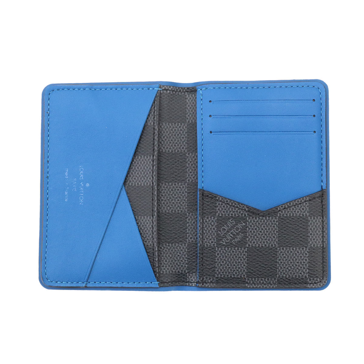 Damier Graphite Pocket Organizer Card Holder N63075