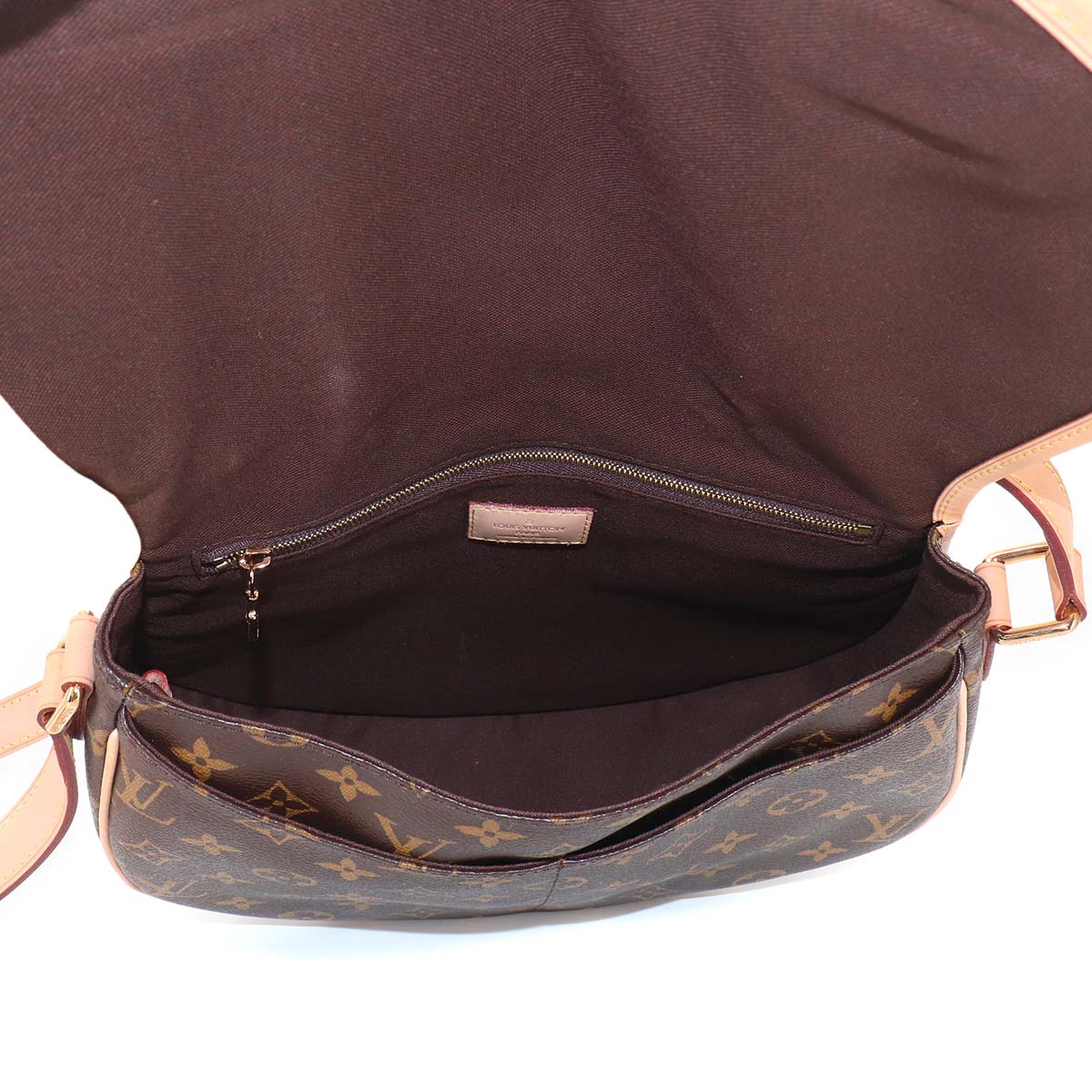 Monogram Menilmontant PM Shoulder Bag Brown M40474 Purse