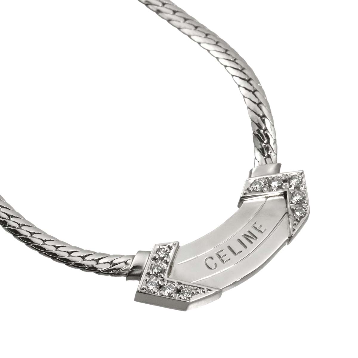 Diamond 0.13ct Necklace Platinum