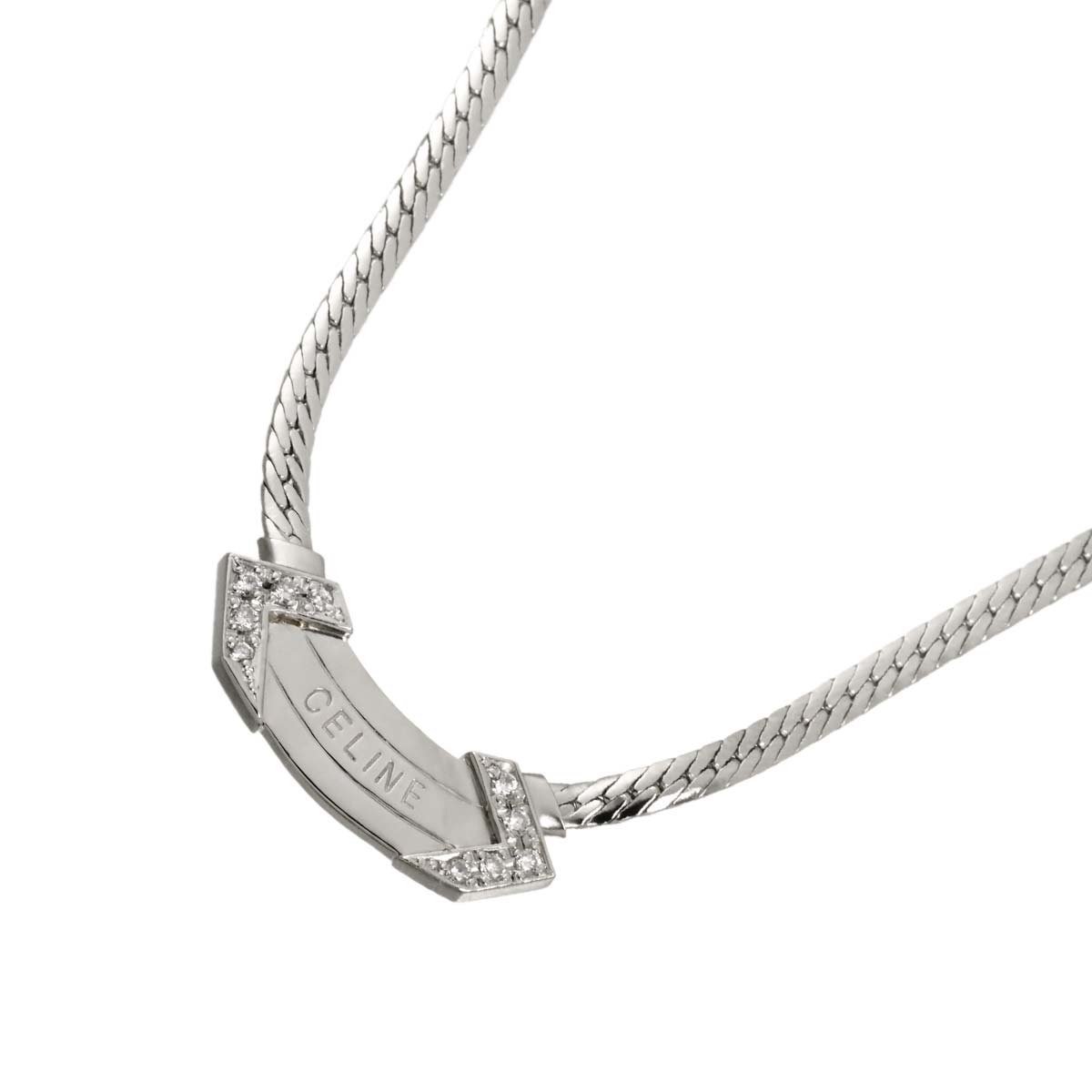 Diamond 0.13ct Necklace Platinum