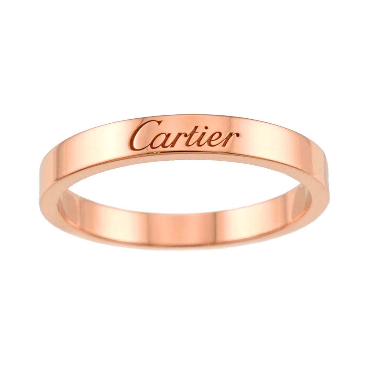 C de Ring 18K Pink Gold 750 Size59 8.75(US)