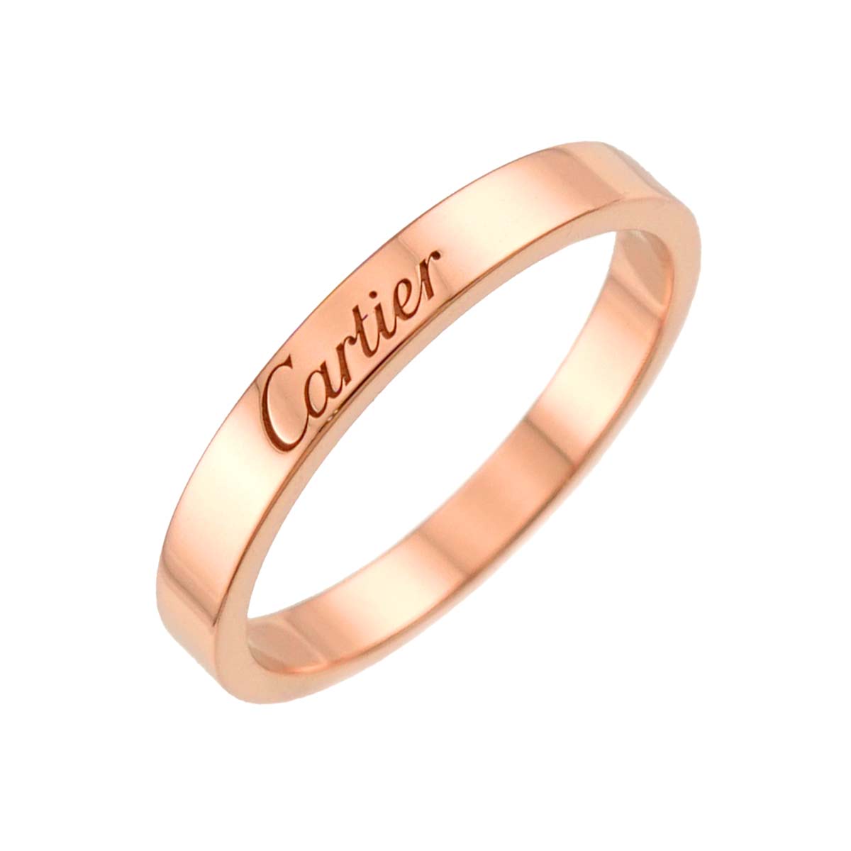 C de Ring 18K Pink Gold 750 Size59 8.75(US)