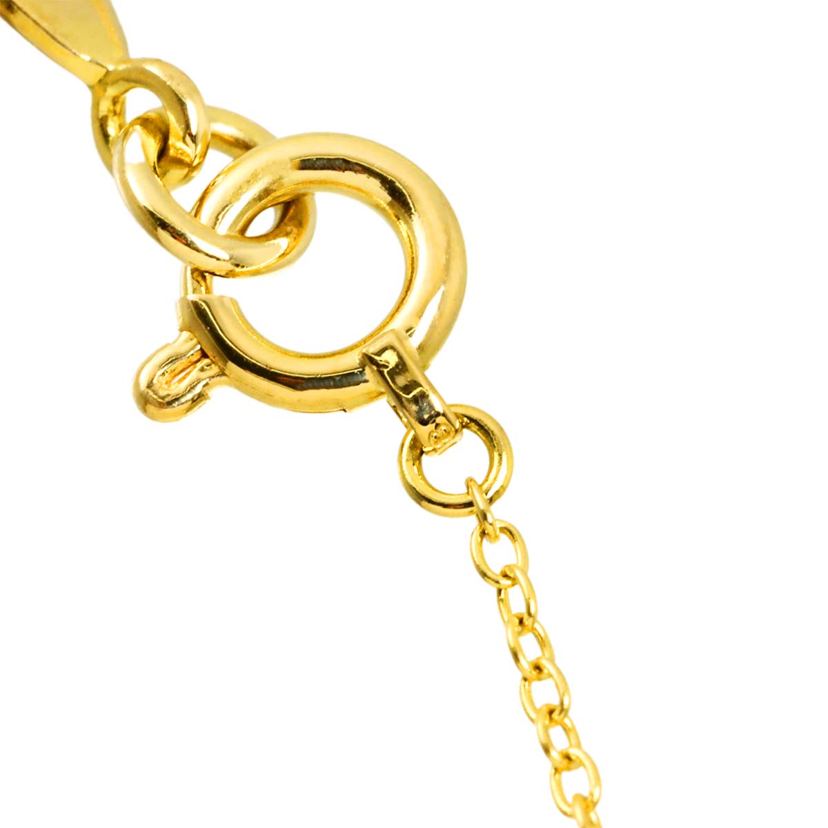 Diamond 0.01ct Necklace 18K Yellow Gold 750