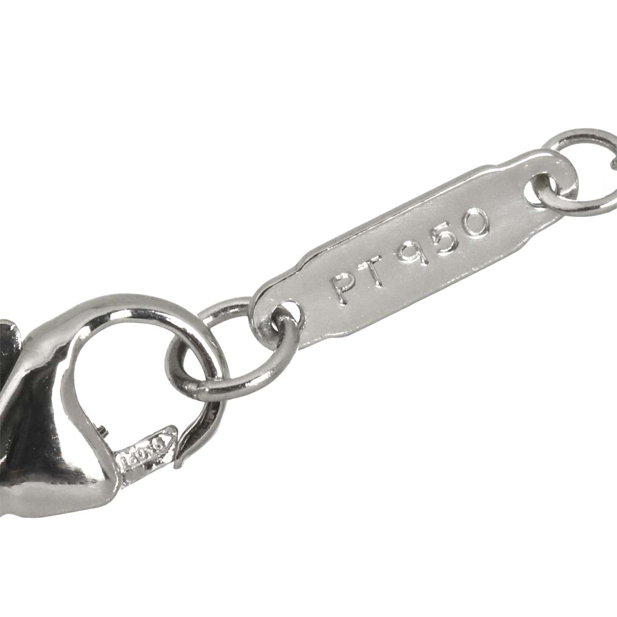 Jazz Drop Diamond Necklace Pt Platinum