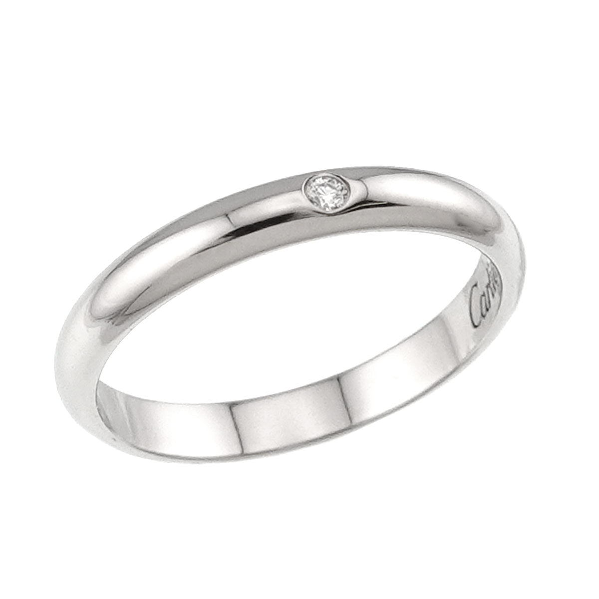 1895 Classic Diamond 1P Ring Pt Platinum size48 4.5(US)
