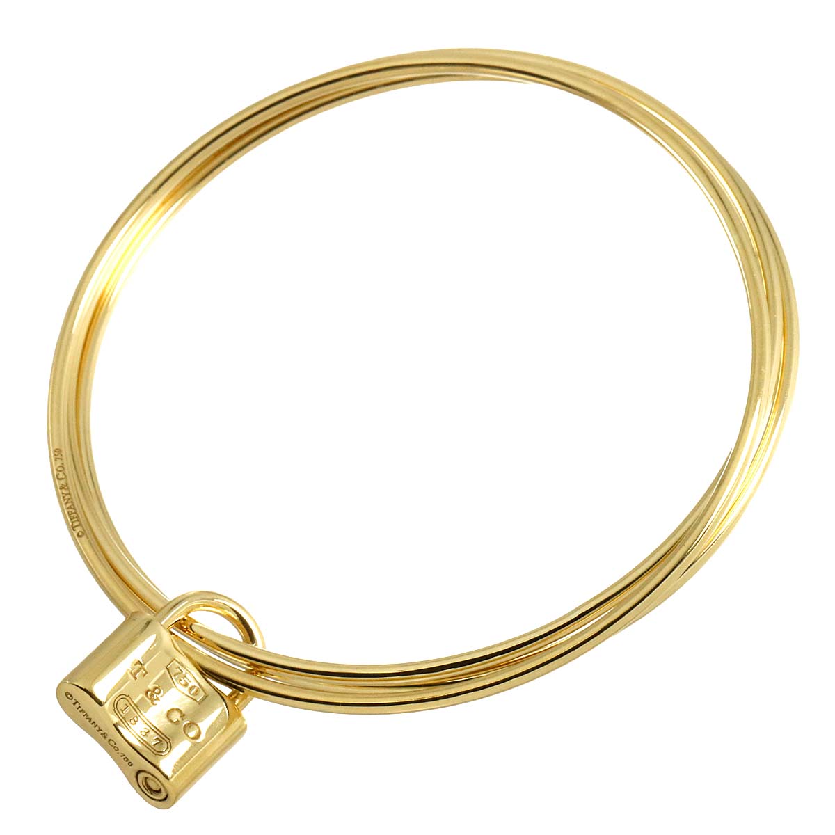 1837 Bangle Bracelet 18K Yellow Gold 750