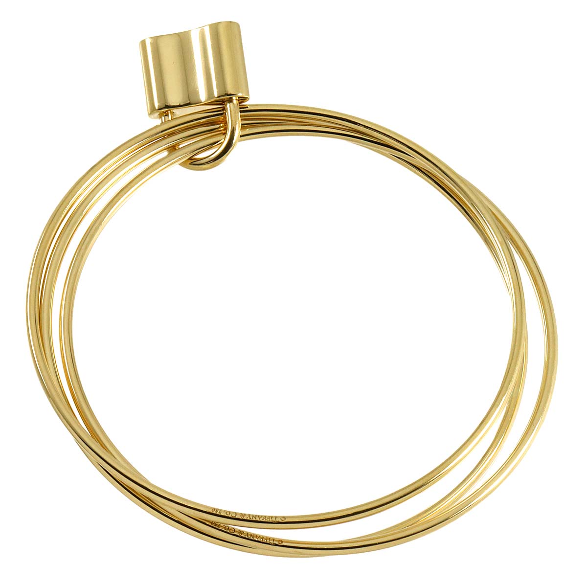 1837 Bangle Bracelet 18K Yellow Gold 750
