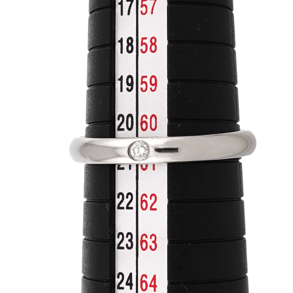 Diamond Ring Pt Platinum size9-9.5(US)