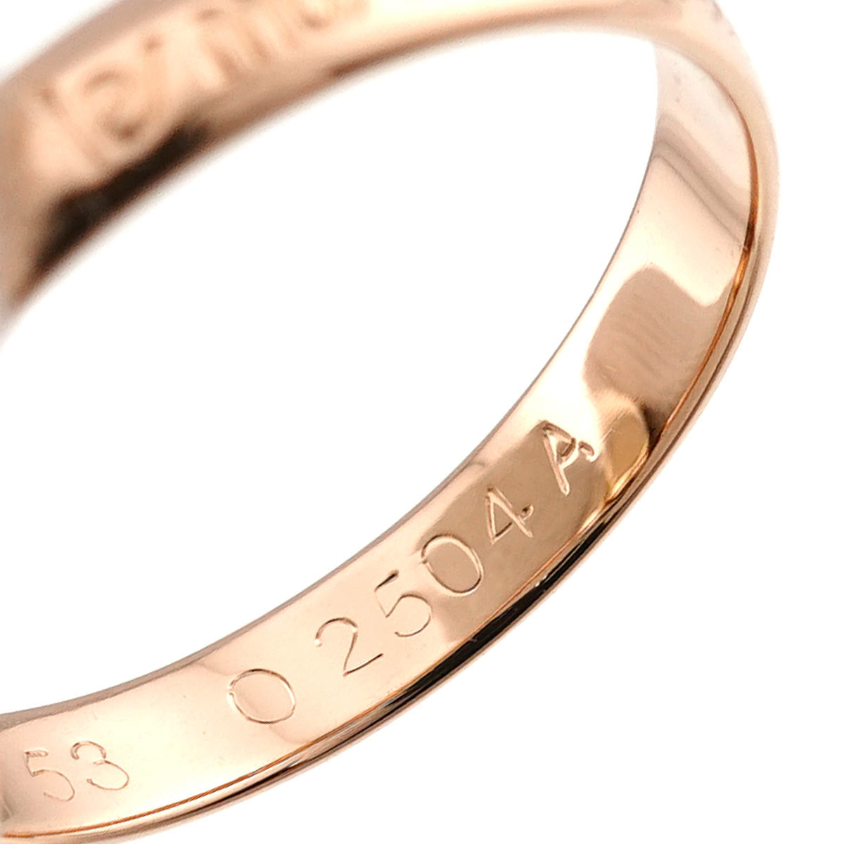 Trinity MM Ring 18K YG WG PG 750 Size53 6.25-6.5(US)