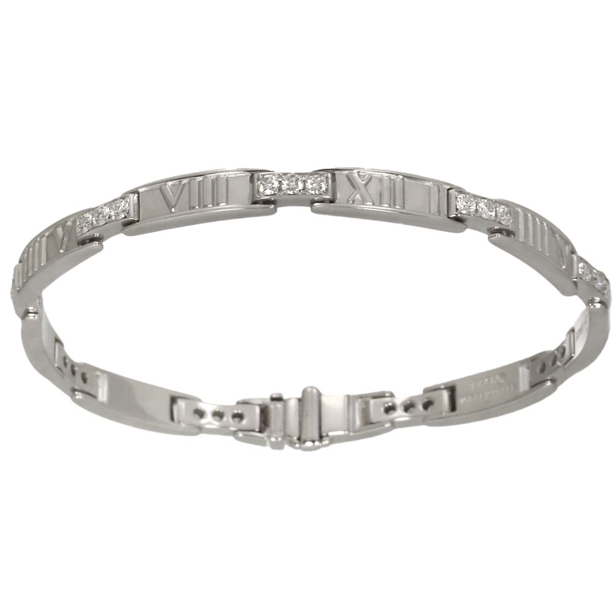 Atlas Diamond Bracelet 18K White Gold 750