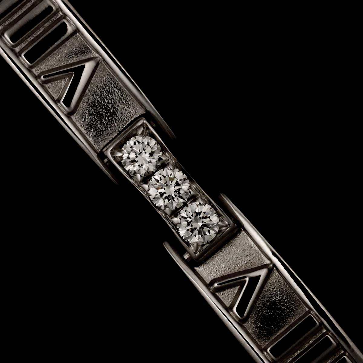 Atlas Diamond Bracelet 18K White Gold 750