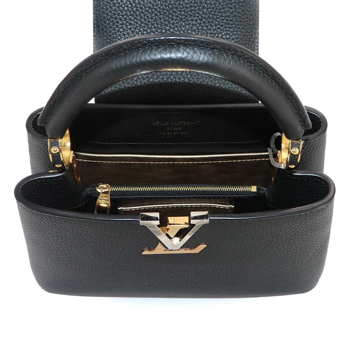 Capucines BB Hand Shoulder Bag Taurillon Leather Purse
