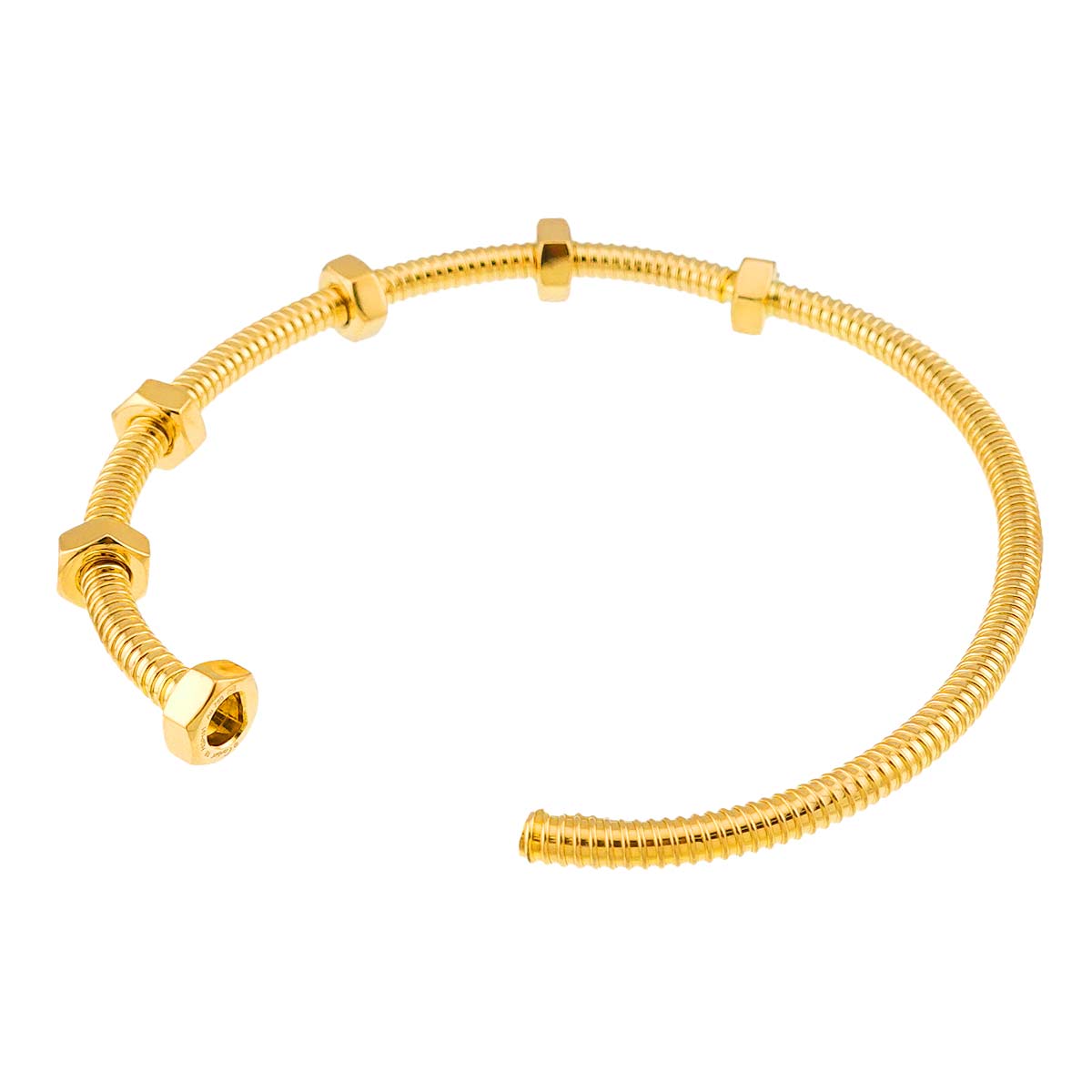 ECROU DE Bracelet 18K Yellow Gold 750 size18
