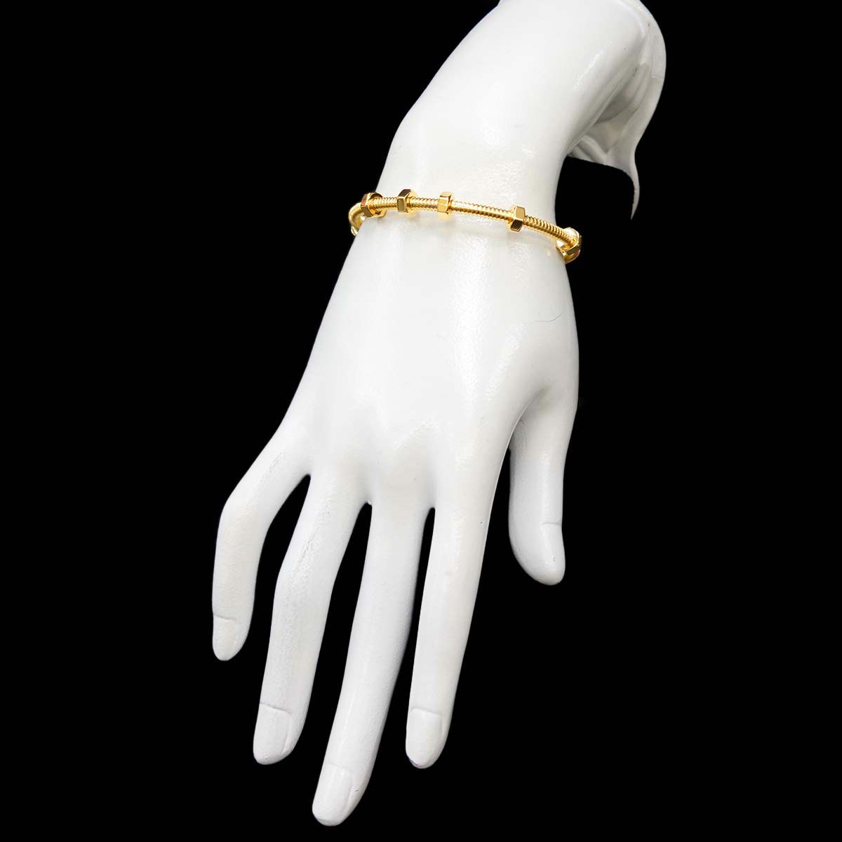 ECROU DE Bracelet 18K Yellow Gold 750 size18