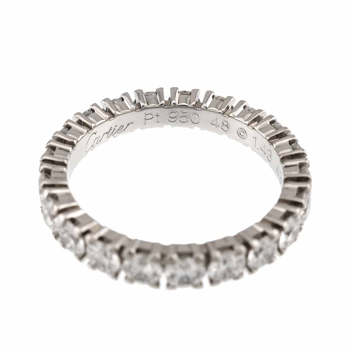 Destinee Diamond 1.43ct Ring Pt Platinum size48 4.5(US)