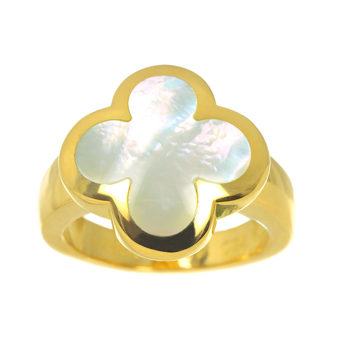Pure Alhambra MOP Ring 18K YG 18K YG 49 4.5-4.75(US)