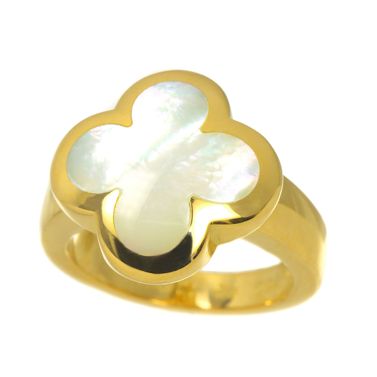 Pure Alhambra MOP Ring 18K YG 18K YG 49 4.5-4.75(US)
