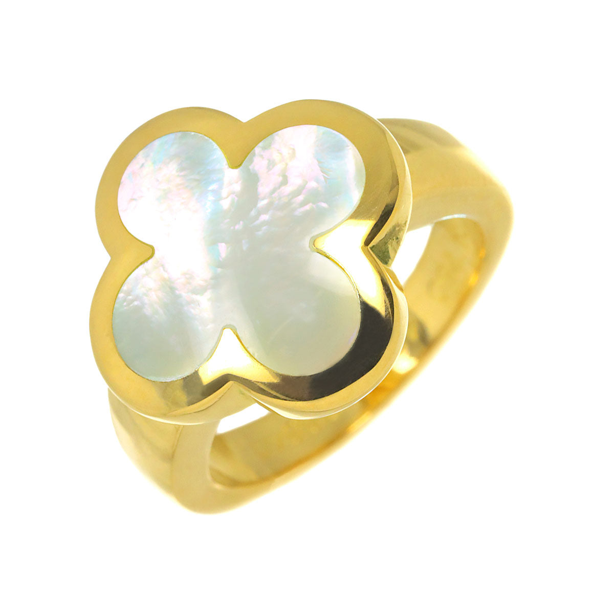 Pure Alhambra MOP Ring 18K YG 18K YG 49 4.5-4.75(US)