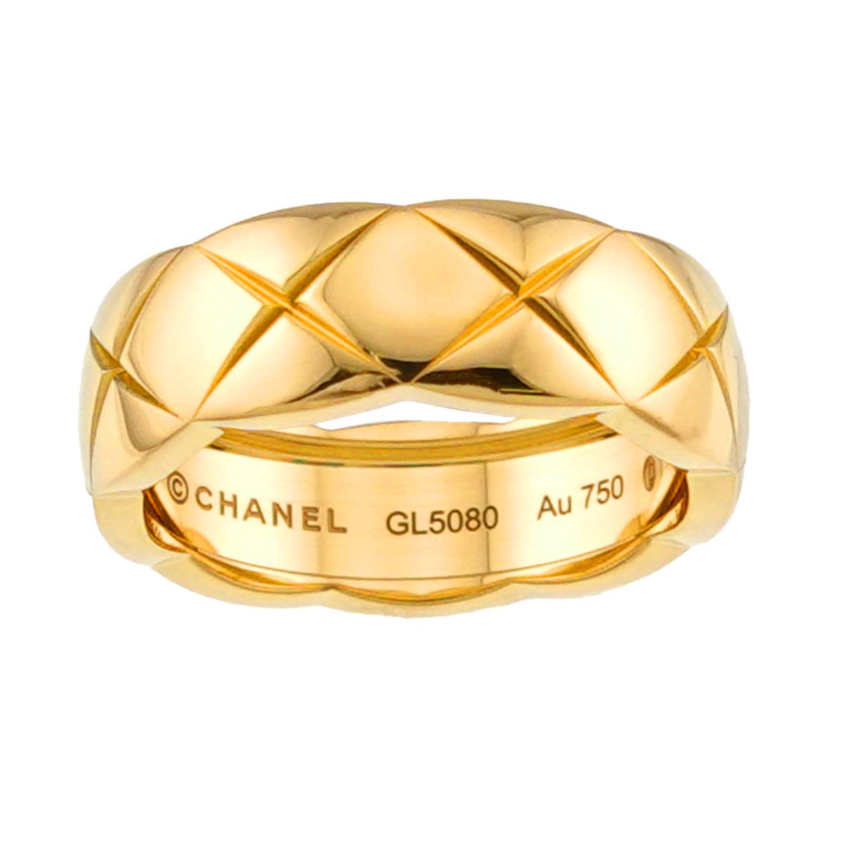 Coco Crush Ring MM 18K Yellow Gold 750 Size52 6(US)