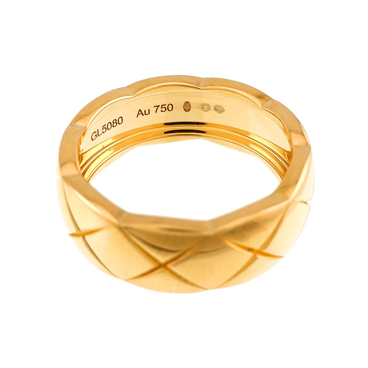 Coco Crush Ring MM 18K Yellow Gold 750 Size52 6(US)