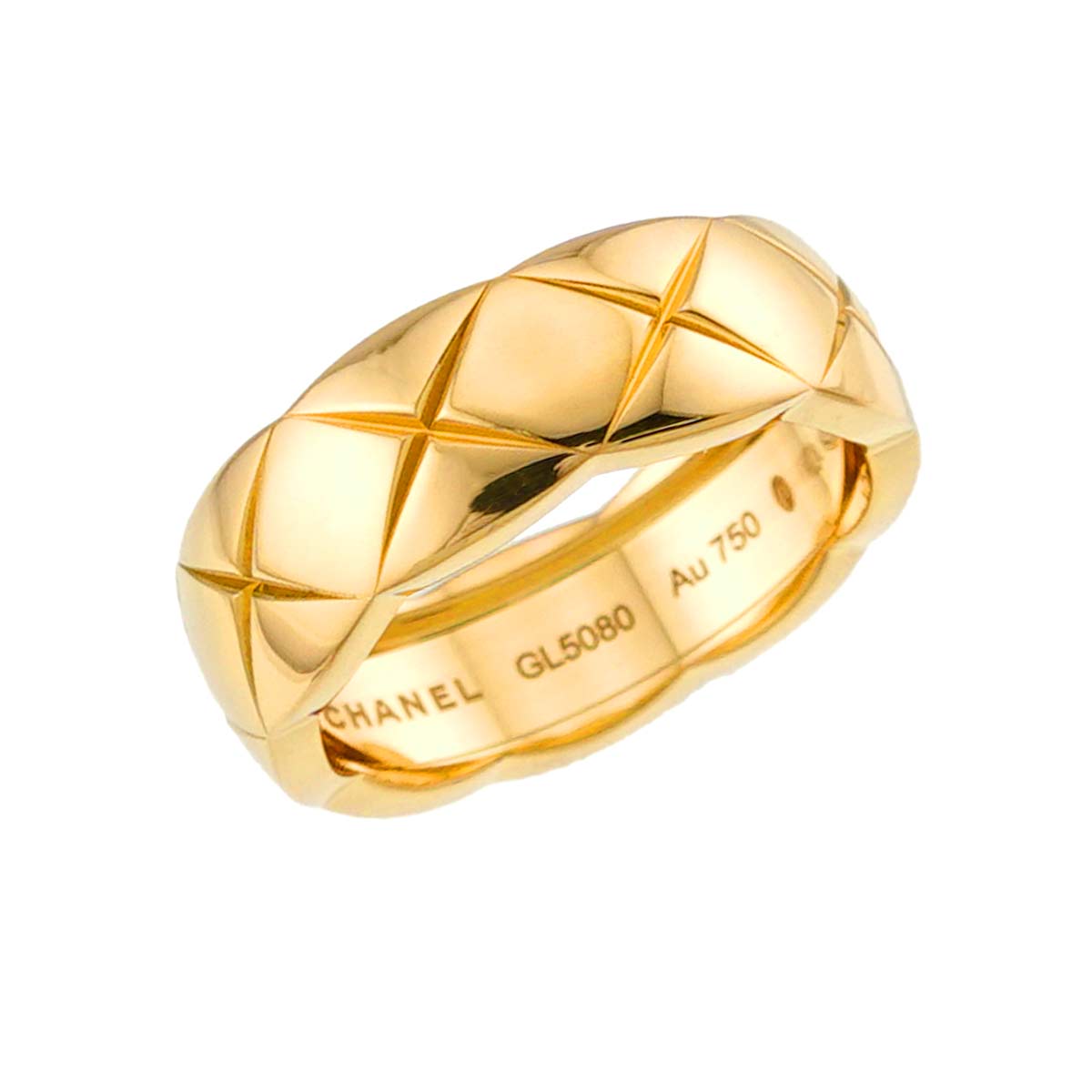 Coco Crush Ring MM 18K Yellow Gold 750 Size52 6(US)