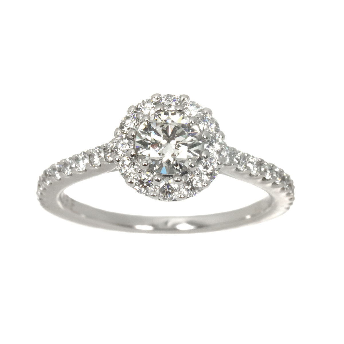 Icon Diamond 0.42ct G/VVS1/3EX Ring 18K WG 750 5-5.25(US)