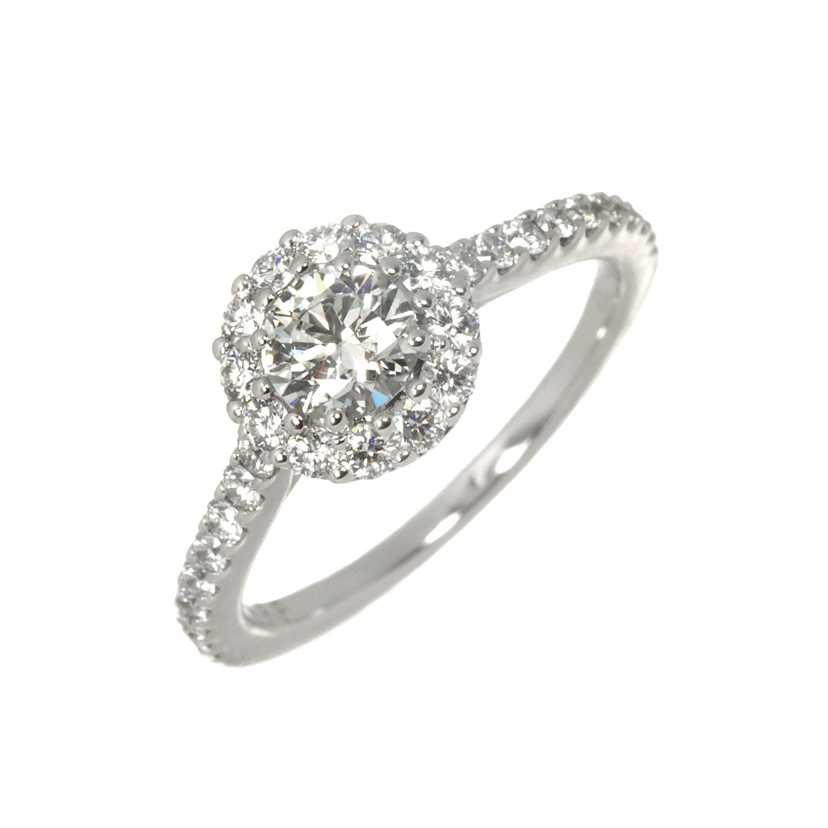 Icon Diamond 0.42ct G/VVS1/3EX Ring 18K WG 750 5-5.25(US)
